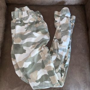 Camo joggers